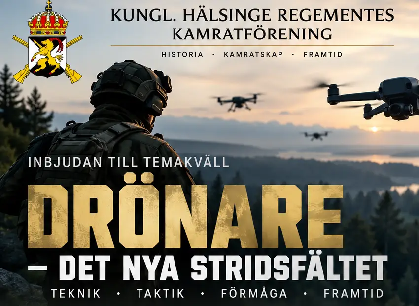 Temakväll – Drönare, utvecklingen i Sverige